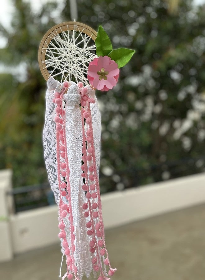 Crafted Forever DIY Dream Catcher Kit for Kids Activity 6 yrs + with All The Material, scan QR Code for YouTube Tutorial - Image 5
